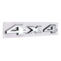 Emblema De Calcomana Con Logotipo Cromado 4 X 4 Para Jeep