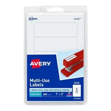 Avery Etiquetas Para Imprimir Rectangulares 5436