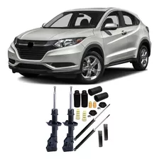 Par Amortecedor + Kit Honda Hr-v Dianteiro E Traseiro At 019