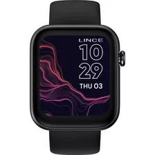 Smartwatch Lince Fit 2 Relógio Inteligente Esportivo Lswuqpm Cor Da Caixa Preto Cor Da Pulseira Preto Cor Do Bisel Preto