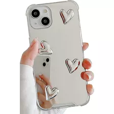 Shinymore Funda De Espejo Para iPhone, Flexible, Lindo Coraz