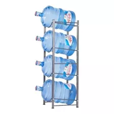 Rack Estante Organizador De 4 Botellones Bidones Agua 20 L