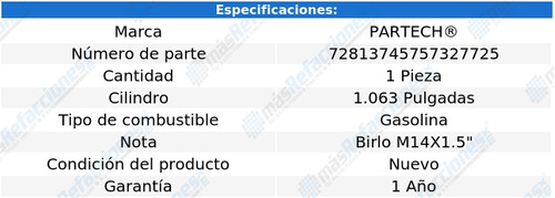 Cilindro Maestro De Frenos Acura Mdx V6 3.5l 03-06 Partech Foto 5