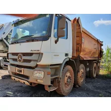  Mercedes-benz Actros 4844 8x4 Ano 2014 Caçamba Traçado 