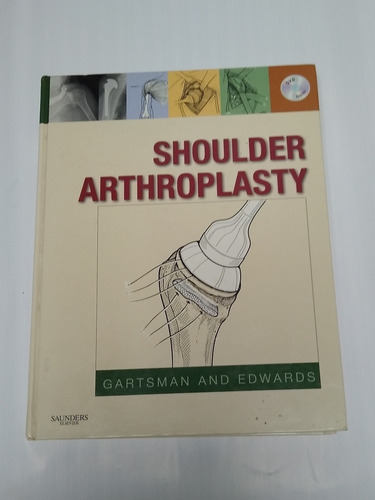 Livro Ortopedia  Shoulder Arthroplasty Ed. Capa Dura Com Dvd