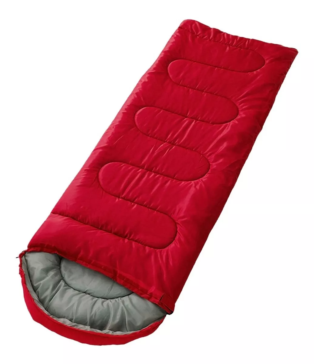 Sleeping Bag Bolsa Para Dormir Camping Aventura + Bols 