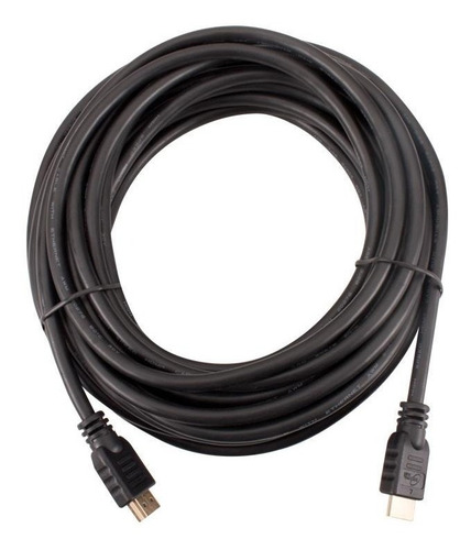 Cable Hdmi A Hdmi 10 Mts 1080p Full Hd Oro Velocidad 1.4 V.