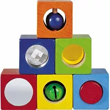 Haba Discovery Blocks: 6 Cubos De Colores Con Efectos Únicos