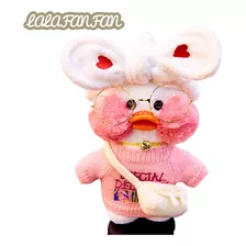 30cm Pink Lalafanfan Mimi Yellow Duck Boneca De Brinquedo De