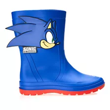 Botas Galochas Infantil Sonic Fast Grendene Kids