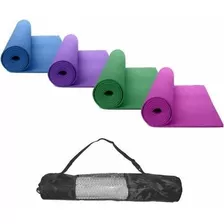 Yoga Mat Colchoneta + Bolsa P/ Transport Nbr 173x61x5mm Pro