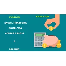 Planilha Excell Vba Financeira Contas A Pagar Profissional