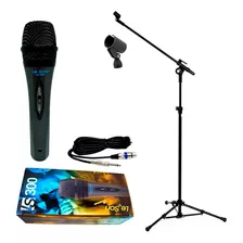 Microfone Profissional Devox Dx-38 + Pedestal Ibox