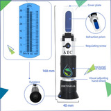 Refractometro Leche Agua Añadida Brix 0 - 32 Atc Lacteos