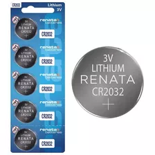 Pilas Baterias Renata Cr2032 Blister De 5 Pilas 3v. 260 Mah Pila Calidad Premium