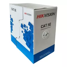 Cable Utp Hikvision Cat 5e 305 Metros 100% Cobre Interior