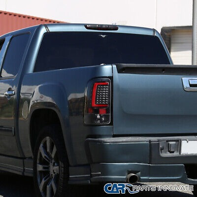 Fit 07-13 Gmc Sierra 1500 2500hd 3500hd Pearl Black Led  Ttx Foto 8