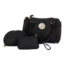 Set/ Kit De 3 Bolsas De Piel Para Dama