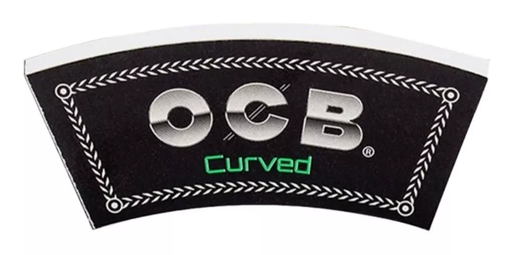 5 Libritos Filtros De Papel Ocb Premium Tips Curved