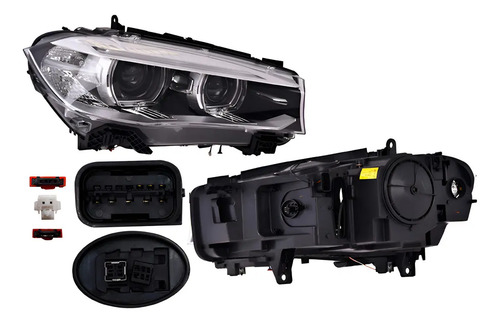 Faro Derecho Bmw X5 Bi-xenon 14-16 Derecho/pasajero