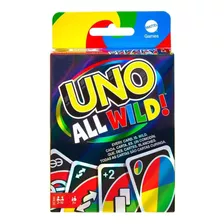 Jogo De Cartas Uno All Wild - Mattel Hhl33