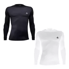 Pack X2 Remera Térmica Manga Larga Gdo Primera Piel Heat