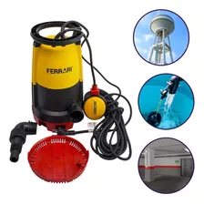 Bomba Agua Submersível 550w Água Limpa Ou Suja Profissional 220v