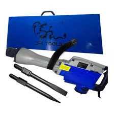 Martelete Demolidor Britadeira Profissional + Binde ! Cor Azul 220v