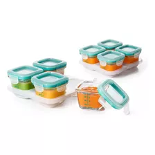 Oxo Tot Baby. Contenedores De Vidrio P/ Alimentos. Importado