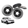 Discos De Freno Trasero Nissan Qashqai 2011-2012 +pastilla Nissan Qashqai