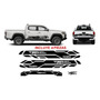 Stickers Lateral+garra Para Toyota Tacoma Trd Offroad 4x4 3p