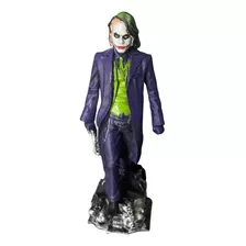 Boneco Coringa Grande Estátua Joker De Resina 22cm