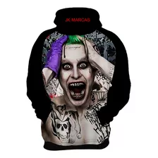 Blusa Frio Moletom Casaco Arlequina Coringa Palhaço Filme 07