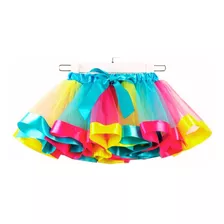 Falda Tutu Hermosos Colores Para Niñas