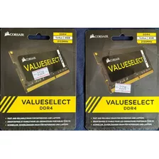 Memória Ram Corsair Value Select Preto 8gb (2x4gb) Novo!