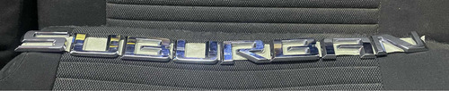Emblema Lateral Letras Cajuela Chevrolet Suburban 2.5 X 37.5 Foto 3