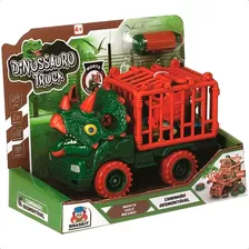 Caminhão Dinossauro C/fricção Desmontável Truck Braskit 7404