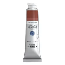 Tinta Óleo Lefranc Extra Fine 40ml S1 304 Red Oxide