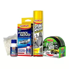 Kit Ultra Renovador Luxcar Com 3 Produtos Incríveis