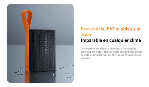 Bocina Portátil Xiaomi Sound Pocket 5w Batería Hasta 10hrs S Gris