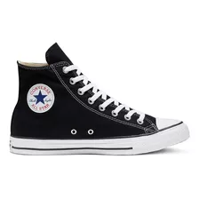 Zapatilla Converse All Star Hi Lona Botita Original Negro