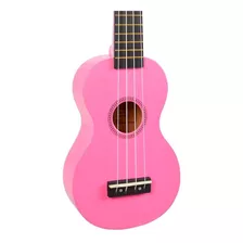 Ukelele Soprano Mahalo Rainbow Series Mr1pk-u Color Rosa