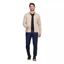 Jaqueta Jeans Masculina Sarja Premium Confortável E Moderna