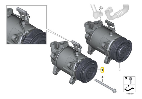 Compresor Aire Suspensin Mini Cooper Jcw S One F52 2013-20 Foto 4