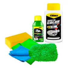 Kit De Tratamiento De Pintura Para Auto Blanco Simoniz Cera