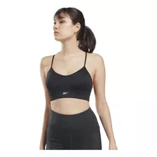 Top Reebok Wor Tri Back Mujer Training Negro