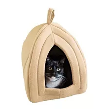 Cama Para Mascotas De Gatos, Carpa Cubierta Interior Cerrada