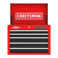 Caja Para Herramientas Craftsman 2000 Series, 5 Cajones Color Rojo