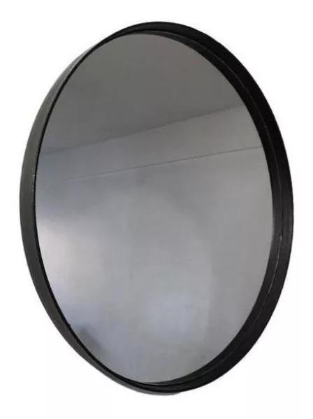 Espejo Redondo Circular Marco Con Hierro Diametro 50cm Baño