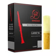  Palheta Para Clarinete Sib Gonzalez Classic - Escolha O Nº